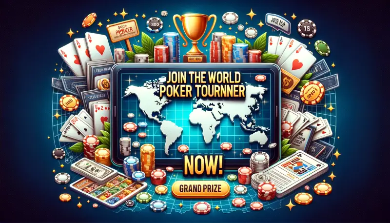 Poster: Join international poker tournaments